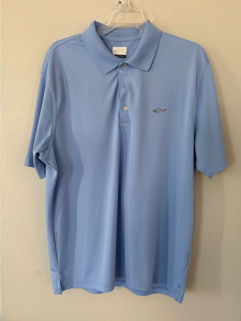 Like New Greg Norman Men's Polo Shirt - Classic Short Sleeve sz Large